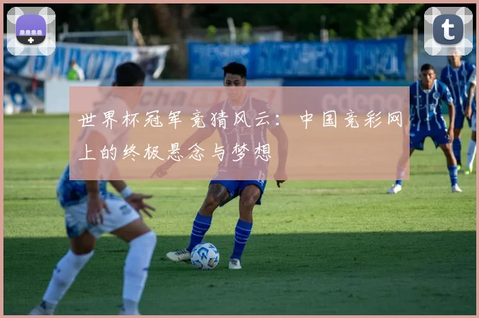 世界杯冠军竞猜风云:中国竞彩网上的终极悬念与梦想