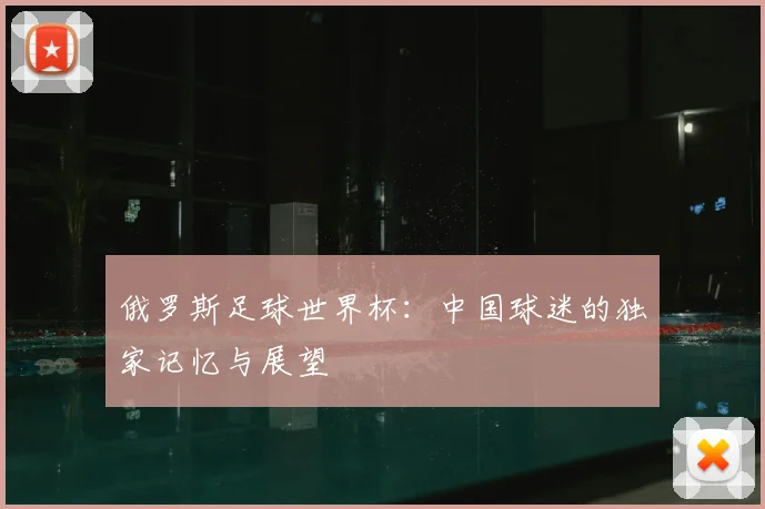 俄罗斯足球世界杯：中国球迷的独家记忆与展望